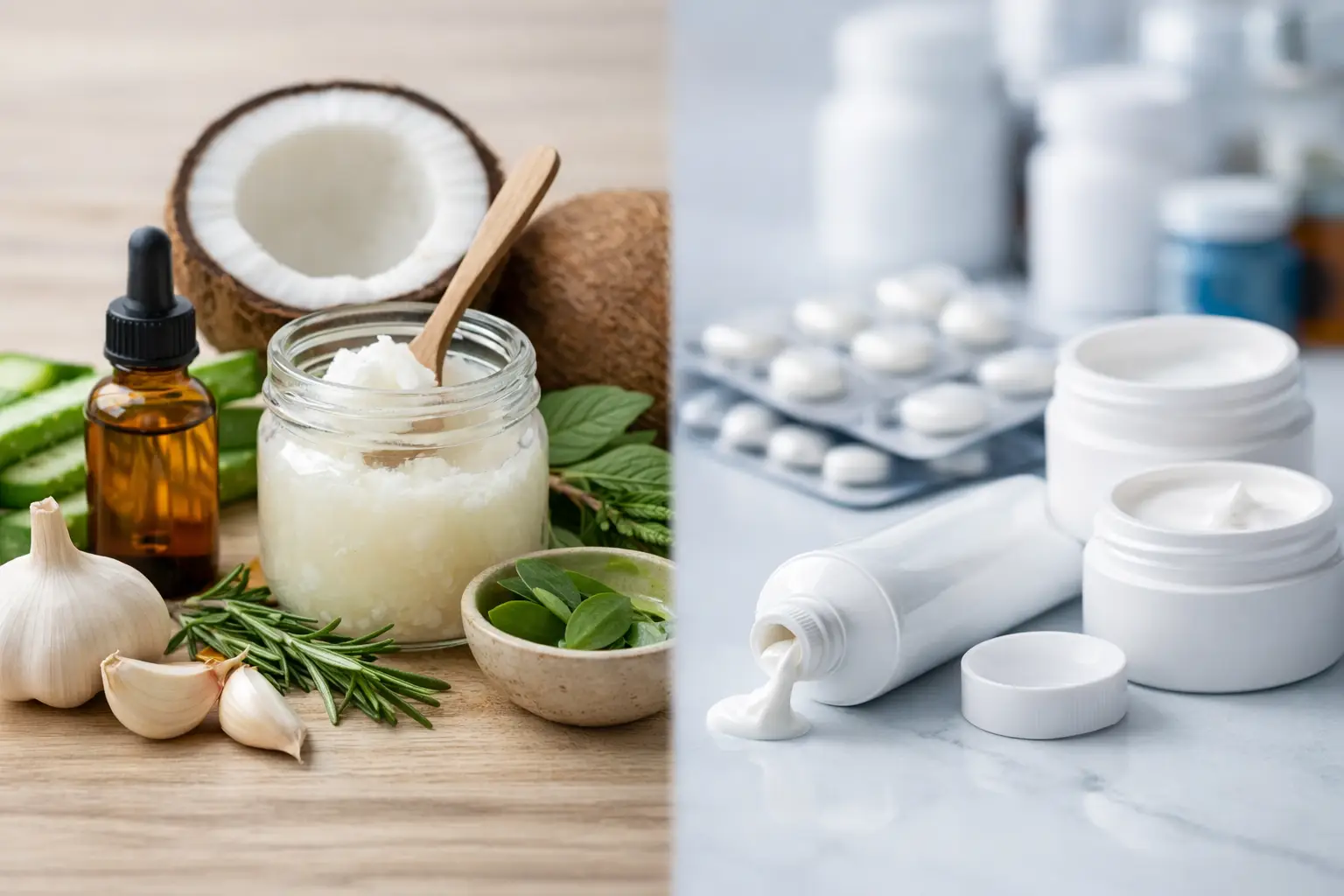 Natural Antifungal vs Prescription Creams