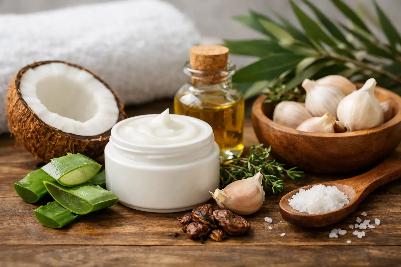 Natural Ointment for Fungal Infections